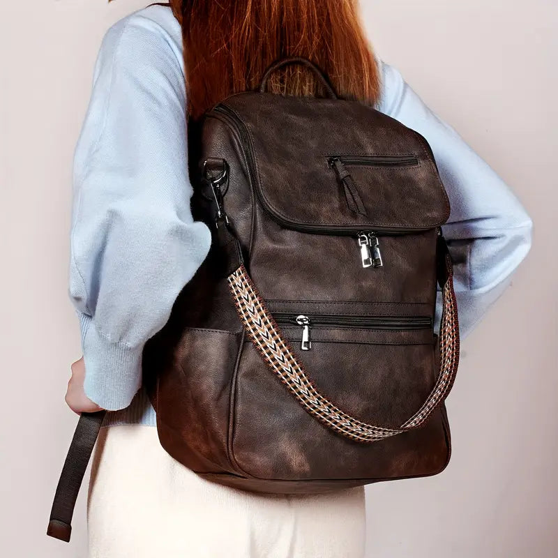 Leather Backpack For Women